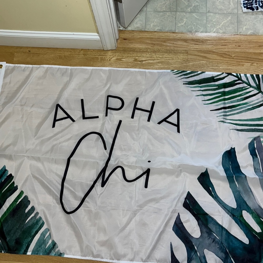 Alpha Chi Omega Flag